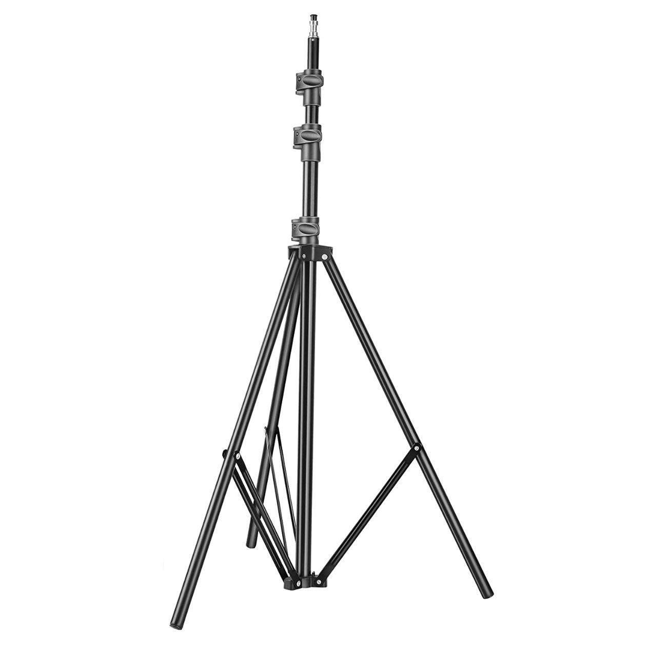 DIGITEKÂ® (DLS-9FT) Lightweight & Portable Aluminum Alloy Light Stand for Ring Light, Reflector, Flash Units, Diffuser, Portrait, Softbox, Studio Lighting & More Ideal for Outdoor & Indoor Shoots