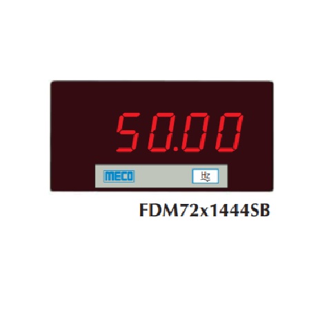 4 Digit Frequency Meters FDM72x1444SB (72x144mm) Input Range: 40-99.99Hz With Auxiliary Self Powered 24-48-110-220V DC (Any One)