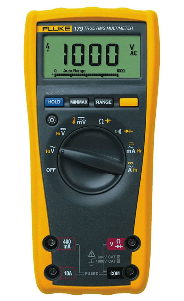 FLUKE 179/1 ACII Digital Multimeter and Non-Contact Voltage Tester Combo KIT