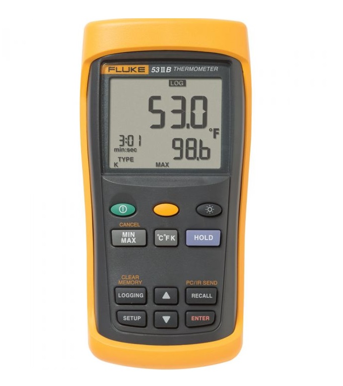 FLUKE 53 - IIB Singal Input Digital Thermometer