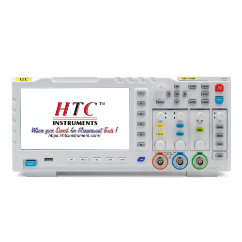 HTC Instruments 100Mhz 2 Channel Digital Storage Oscilloscope Model - DSO-10100S With Signal Generator & LCD Display