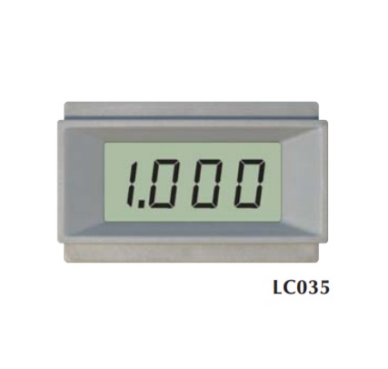 3Â½ Digit 1999 Counts Model: LC035 LCD Modules