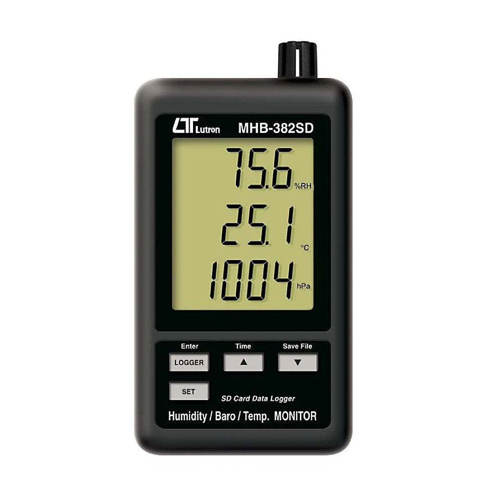 Lutron MHB382SD Humidity Barometer & Temp. Moniter