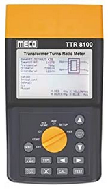 MECO TTR 8100 Transformer Turns Ratio Meter with PC Communication Software