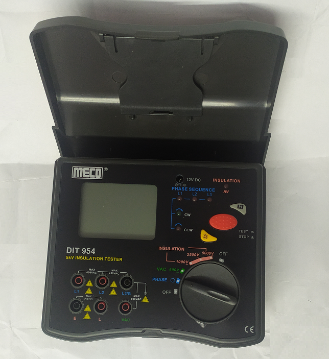 MECO DIT 954 5kV - 200GÎ© Digital Insulation Tester