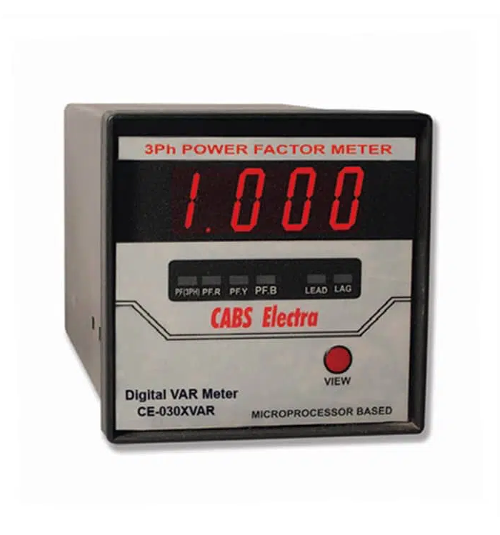 CE-0102PF 96 x 96 mm sq Single Phase Power Factor Meter - Metravi  Instruments