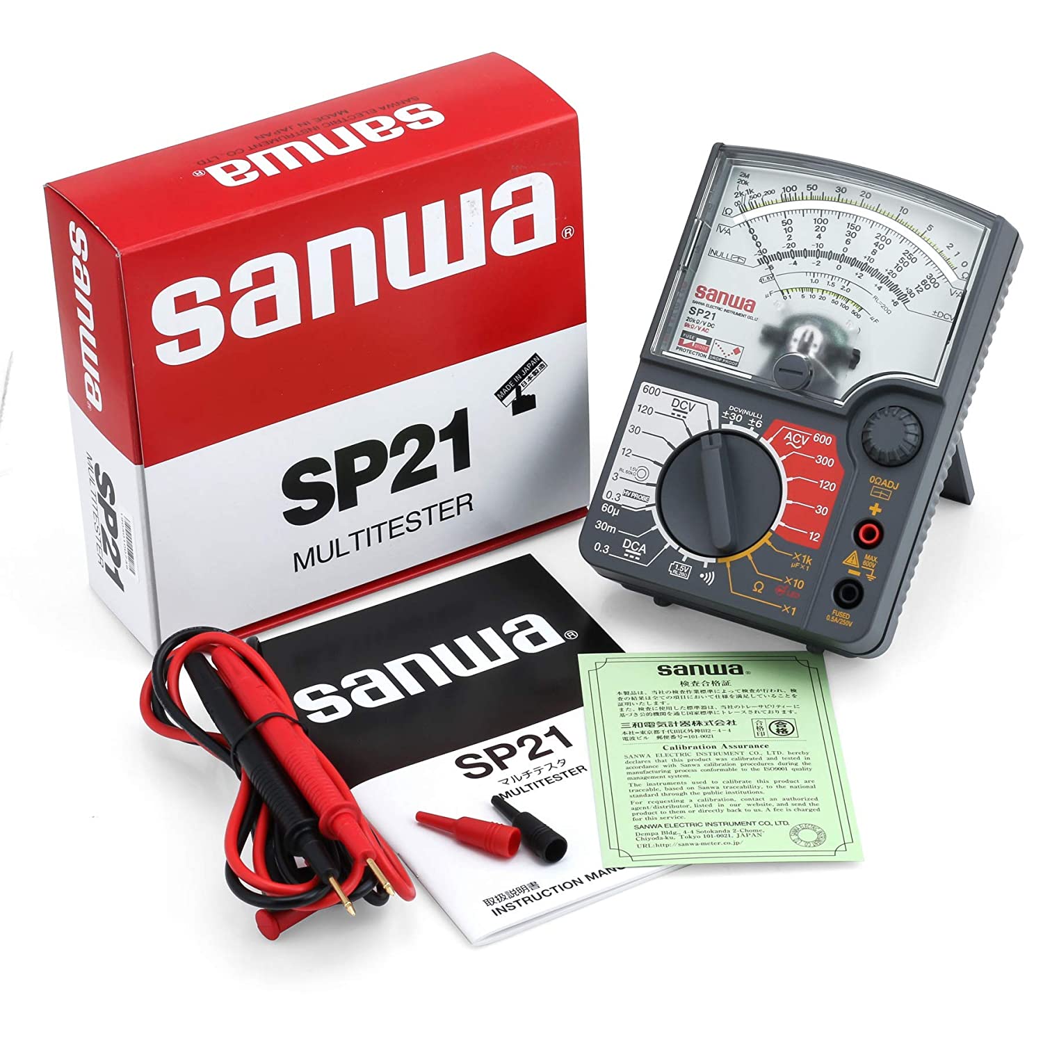 SANWA MODEL SP21 Analog Multimeter