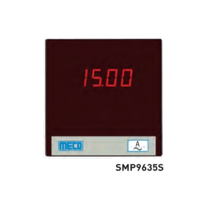 3Â½ Digit 1999 Count LED Display Voltmeter TRMS SMP9635S (96X96mm) Range: 0-200 mV DC With Auxiliary Power 85-265V AC/DC