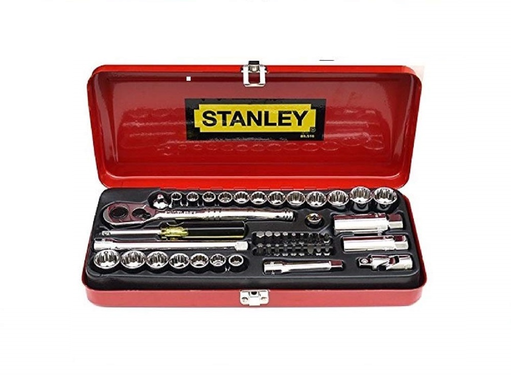 STANLEY 89-516-12 46PC 3/8 SQ DR. Drive Socket Set