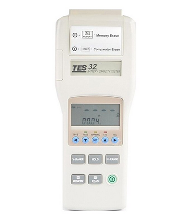 TES - 32  Battery Capacity (Impedance) Tester (Up to 500 Ah)
